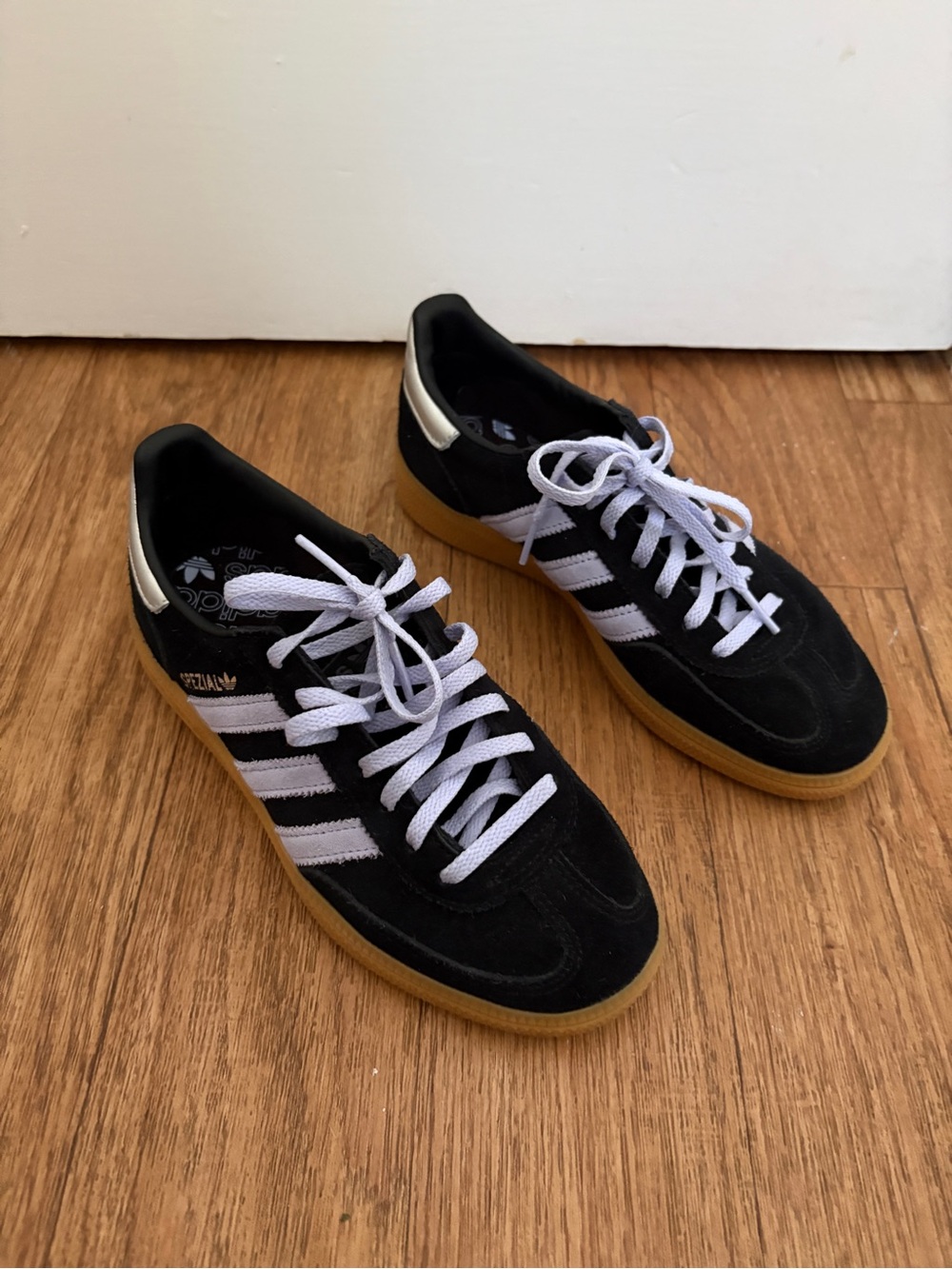 Adidas Handball Spezial Suede Sneakers - Black/light Violet